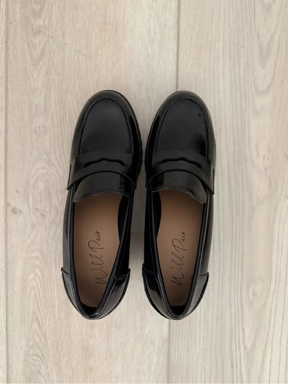 Wild Pair Presscott Round Toe Heeled Loafers